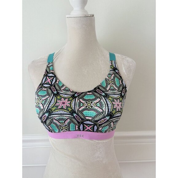 Victoria's Secret VSX Sport 34C Crossback Padded Sports Bra - Picture 1 of 5
